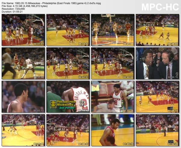 15.may 1983	Milwaukee - Philadelphia (East Finals 1983,game 4)   100-94
