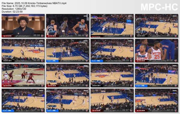 9.october 2025	New York - Minnesota   100-95 (OT)