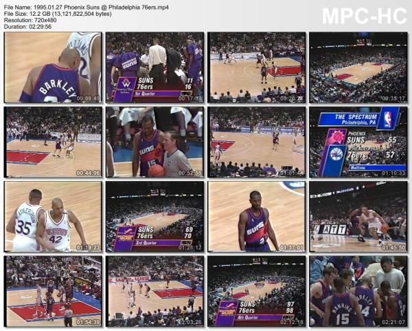 27.january 1995	Philadelphia - Phoenix   107-108