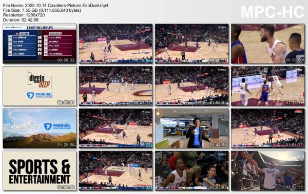 14.october 2025	Cleveland - Detroit   118-100