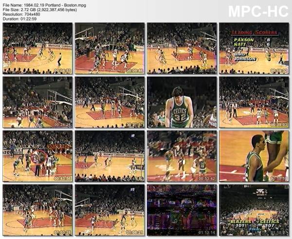 19.february 1984	Portland - Boston   101-107