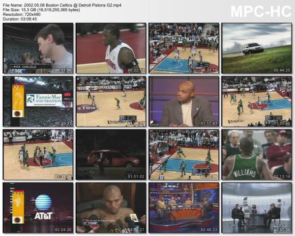 8.may 2002	Detroit - Boston (East Semifinals 2002,game 2)   77-85