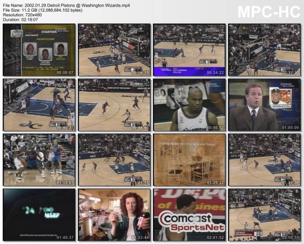 29.january 2002	Washington - Detroit   86-89