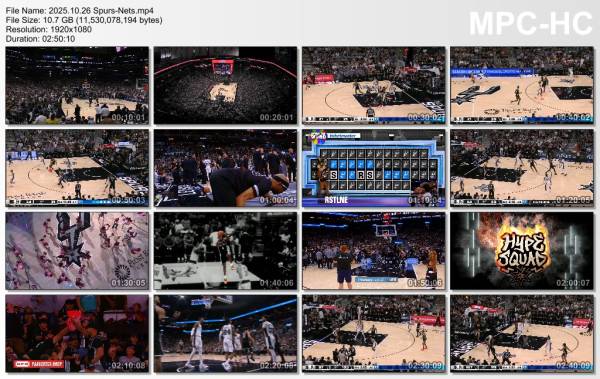 26.october 2025	San Antonio - Brooklyn   118:107