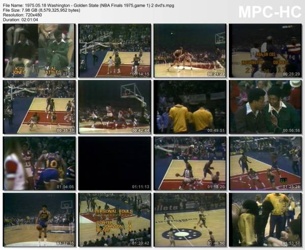 18.may 1975	Washington - Golden State (NBA Finals 1975,game 1)   95-101