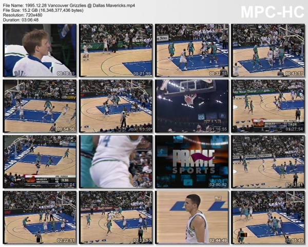 28.december 1995	Dallas - Vancouver   103-101 (2OT)