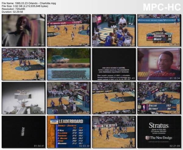 23.march 1995	Orlando - Charlotte   105-93