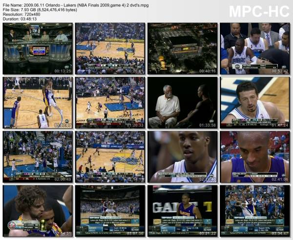 11.jun 2009	Orlando - Lakers (NBA Finals 2009,game 4)   91-99 (OT)