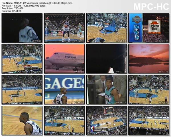 22.november 1995	Orlando - Vancouver   95-93