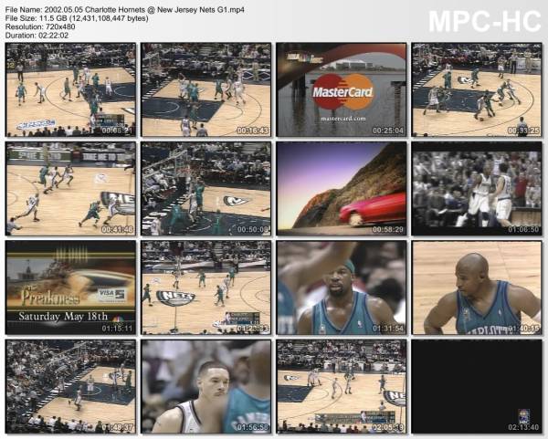 5.may 2002	New Jersey - Charlotte (East Semifinals 2002,game 1)   99-93