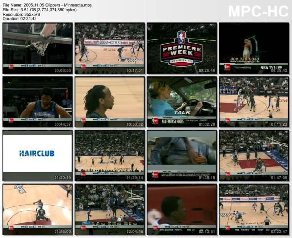 5.november 2005	Clippers - Minnesota   100-99 (OT)