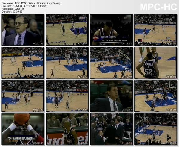 30.december 1995	Dallas - Houston   102-105