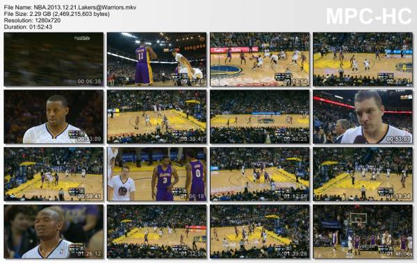 21.december 2013	Golden State - Lakers   102-83