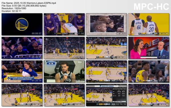 5.october 2025	Golden State - Lakers   111-103