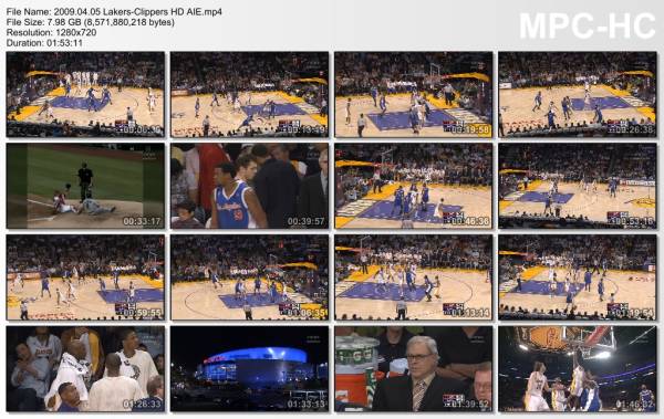 5.april 2009	Lakers - Clippers   88-85