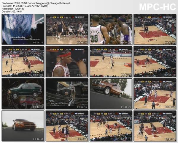 30.march 2002	Chicago - Denver   84-100