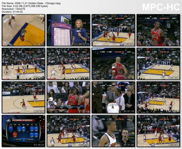 21.november 2008	Golden State - Chicago   110-115