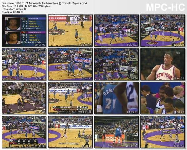 21.january 1997	Toronto - Minnesota   118-106