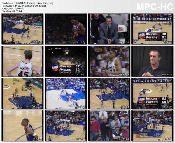 14.april 1995	Indiana - New York   84-88