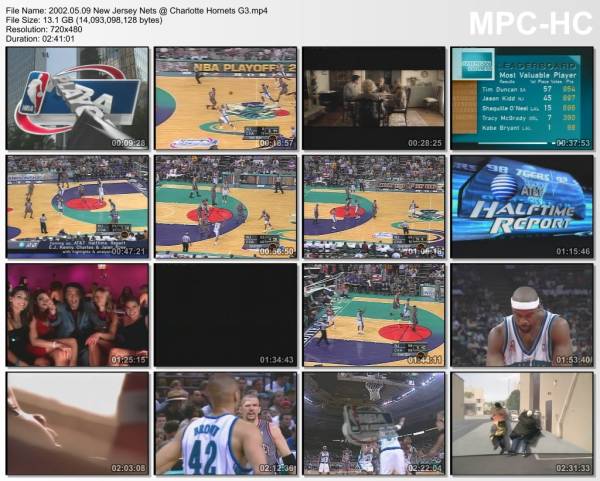 9.may 2002	Charlotte - New Jersey (East Semifinals 2002,game 3)   115-97