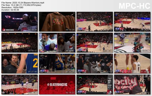 24.october 2025	Portland - Golden State   139-119