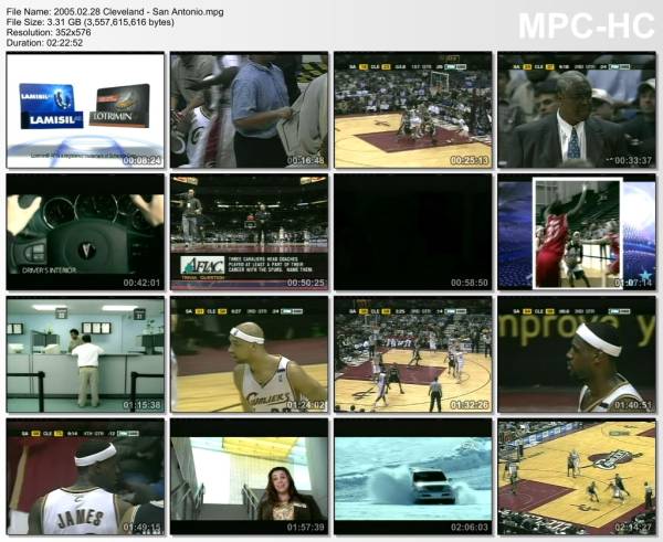 28.february 2005	Cleveland - San Antonio   92-94