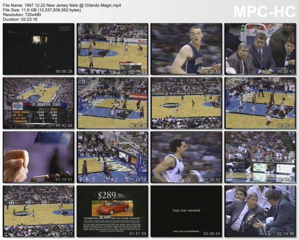 22.december 1997	Orlando - New Jersey   88-99