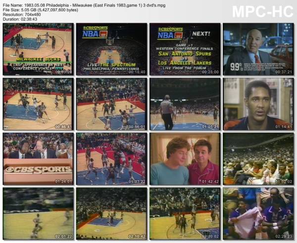 8.may 1983	Philadelphia - Milwaukee (East Finals 1983,game 1)   111-109 (OT)