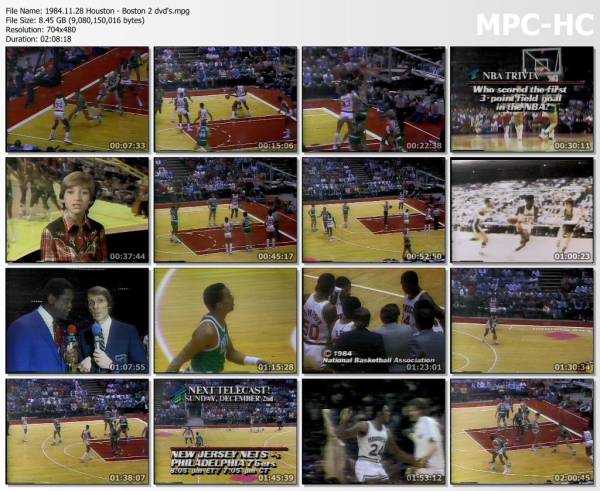28.november 1984	Houston - Boston   100-110
