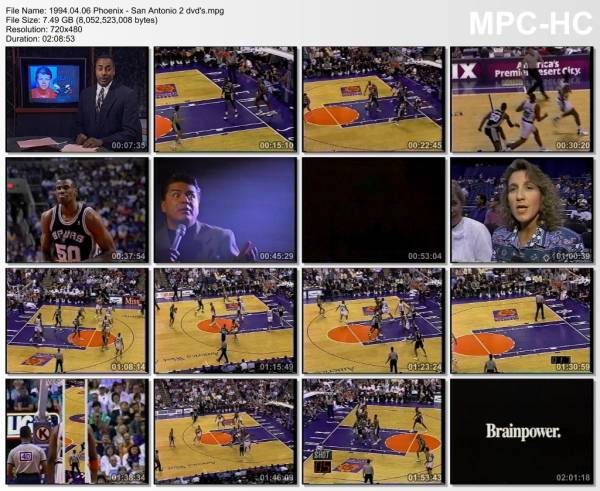 6.april 1994	Phoenix - San Antonio   107-95