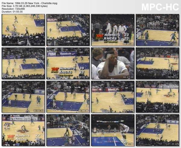 29.march 1994	New York - Charlotte   106-95