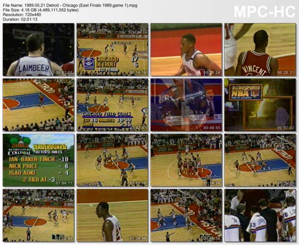 21.may 1989	Detroit - Chicago (East Finals 1989,game 1)   88-94