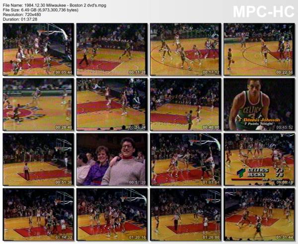 30.december 1984	Milwaukee - Boston   114-98