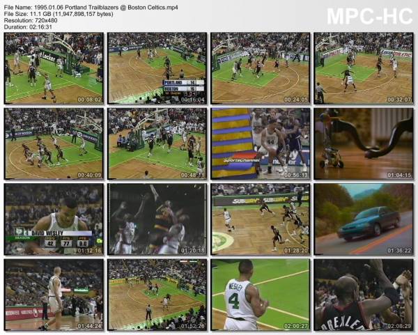 6.january 1995	Boston - Portland   92-95