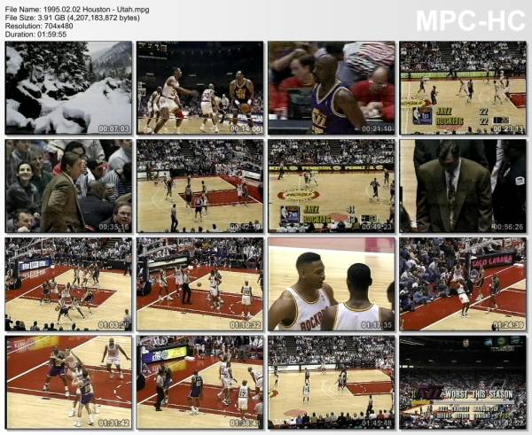 2.february 1995	Houston - Utah   121-101