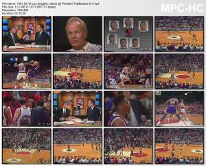 18.may 1991	Portland - Lakers (West Finals 1991,game 1)   106-111