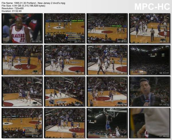30.january 1995	Portland - New Jersey   98-99