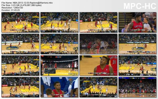 3.december 2013	Golden State - Toronto   112-103