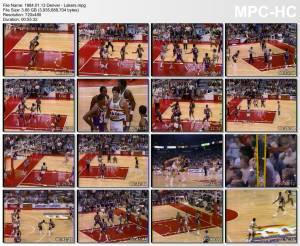 13.january 1984	Denver - Lakers   134-141