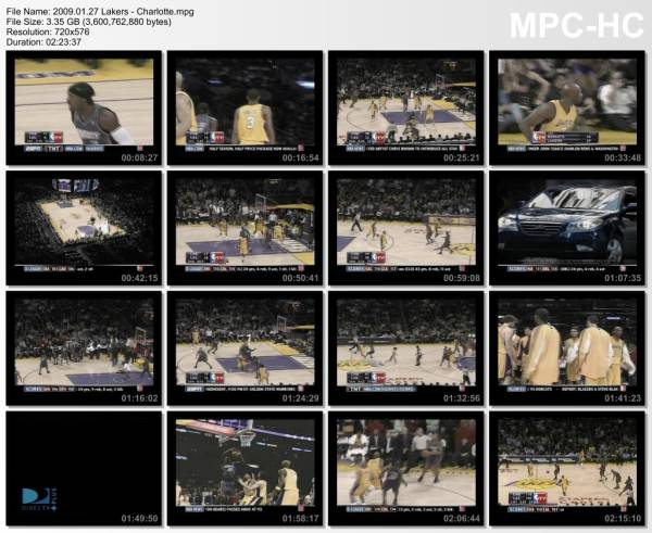 27.january 2009	Lakers - Charlotte   110-117 (2OT)