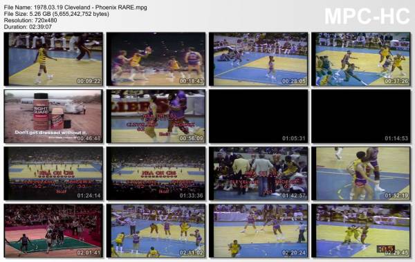 19.march 1978	Cleveland - Phoenix   112-123