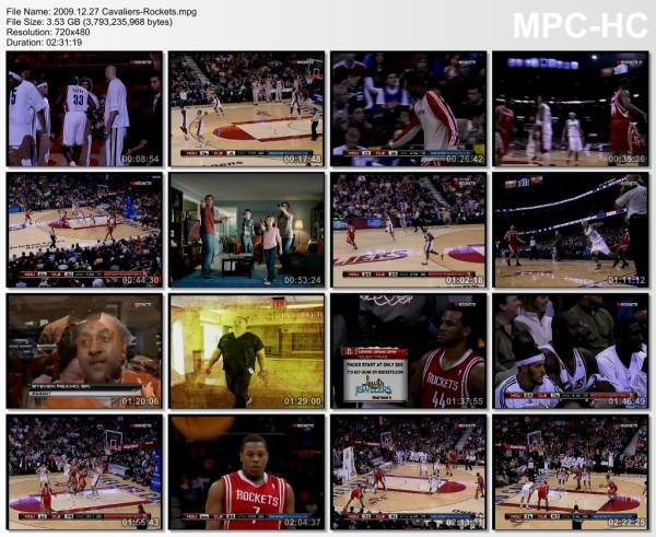27.december 2009	Cleveland - Houston   108-83