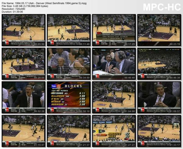 17.may 1994	Utah - Denver (West Semifinals 1994,game 5)   101-109 (2OT)