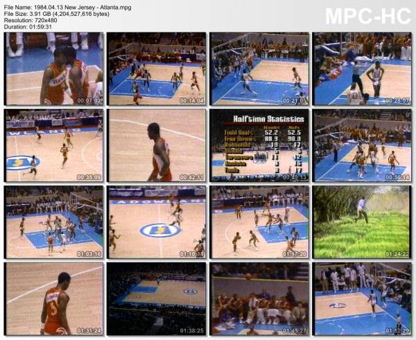 13.april 1984	New Jersey - Atlanta   112-118