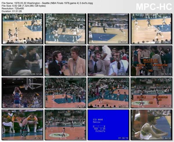 30.may 1978	Washington - Seattle (NBA Finals 1978,game 4)   120-116 (OT)