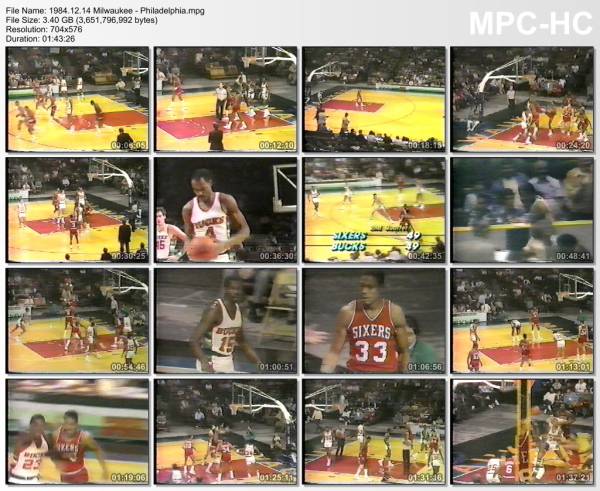 14.december 1984	Milwaukee - Philadelphia   111-115