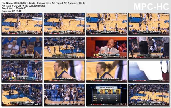 5.may 2012	Orlando - Indiana (East 1st Round 2012,game 4)   99-101 (OT)