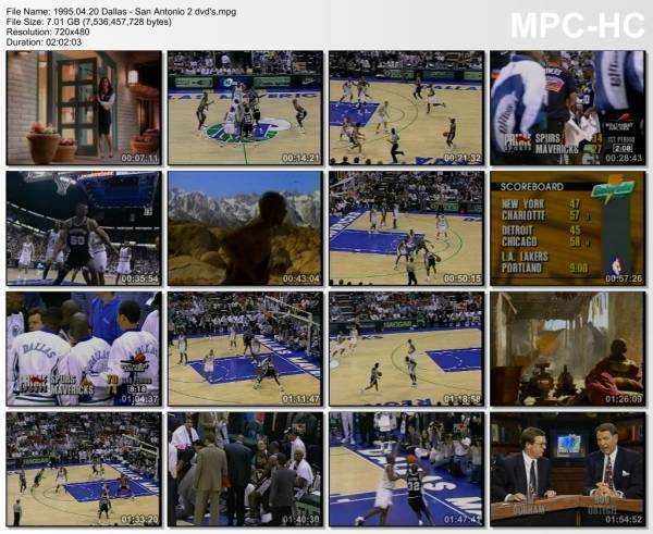 20.april 1995	Dallas - San Antonio   111-112