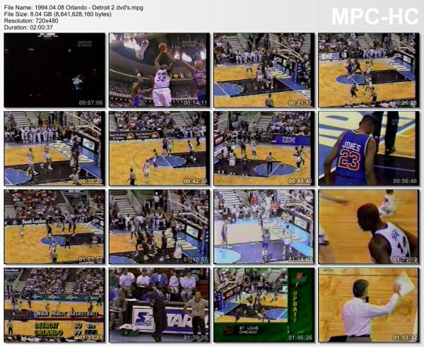 8.april 1994	Orlando - Detroit   117-103