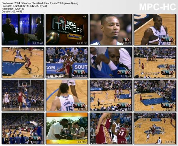 24.maj 2009	Orlando - Cleveland (East Finals 2009,game 3)   99-89